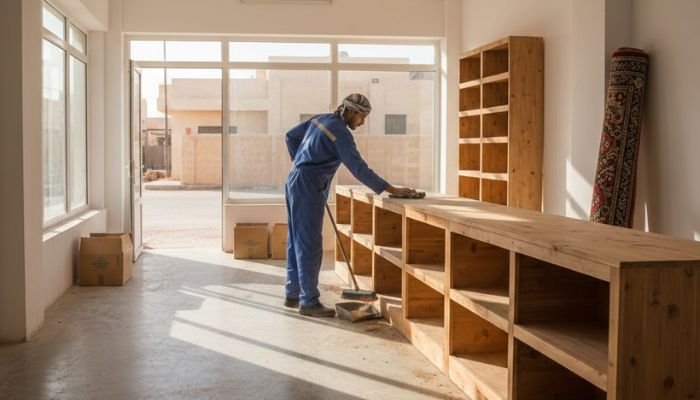 تنظيف العمائر والبيوت القديمة